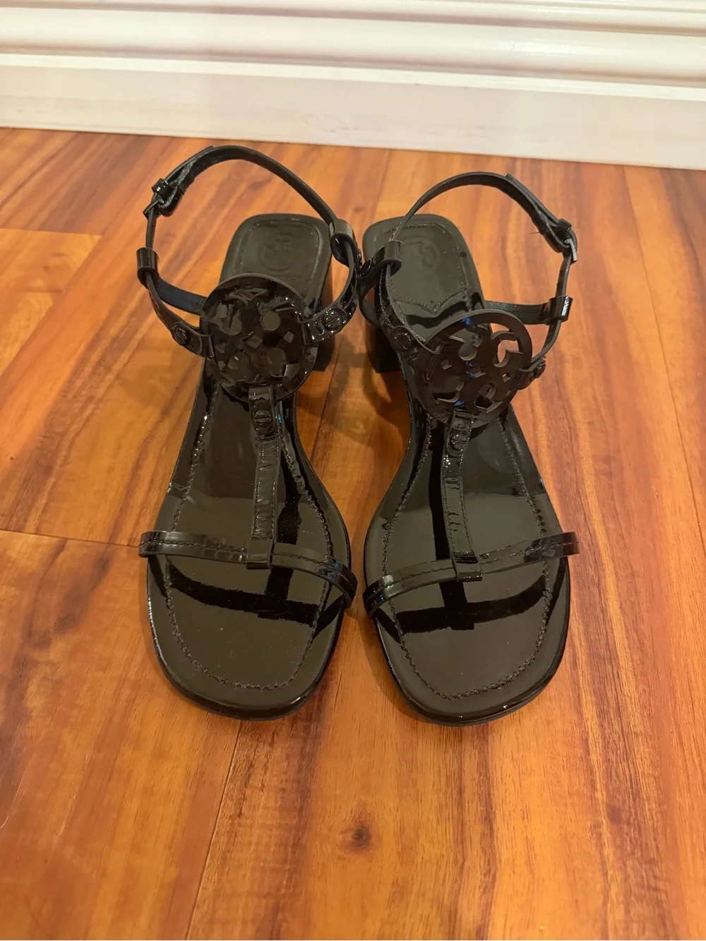 Tory Burch glossy black